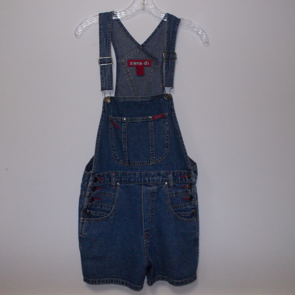 Zanadi Jean Overall Shorts